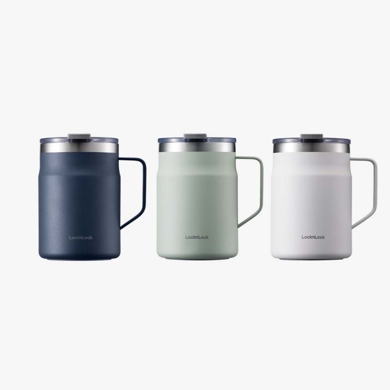 LocknLock METRO Mug 475ml, Navy/ White